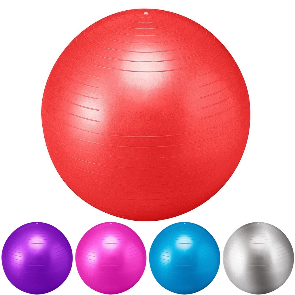 Balón De Yoga O Pilates Jks 65 Cm Rojo