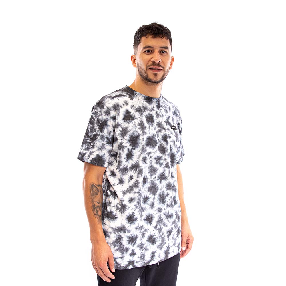 POLERA MANGA CORTA HANG LOOSE HOMBRE NEGRO