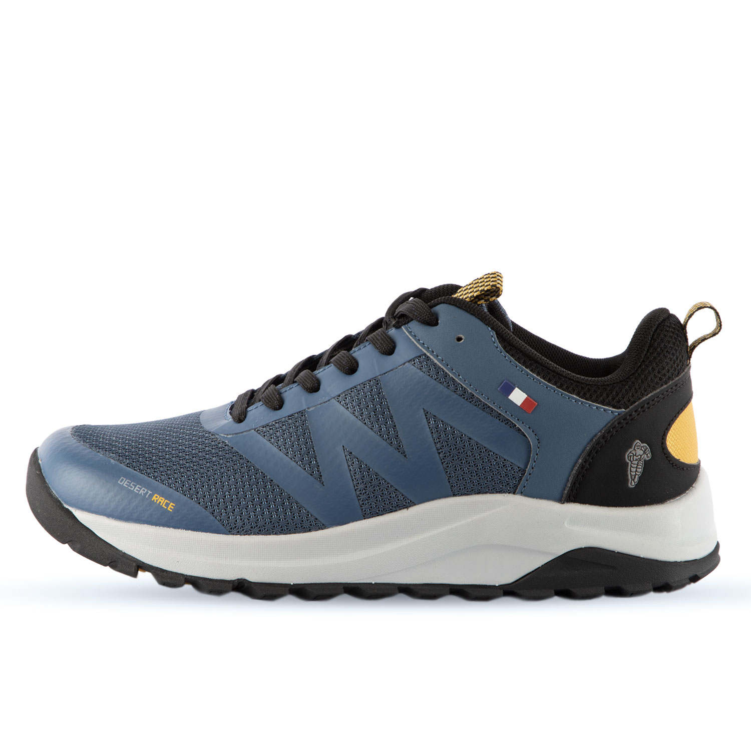 Zapatilla Trail Running Mujer Azul Amarillo Michelin Footwear DR15