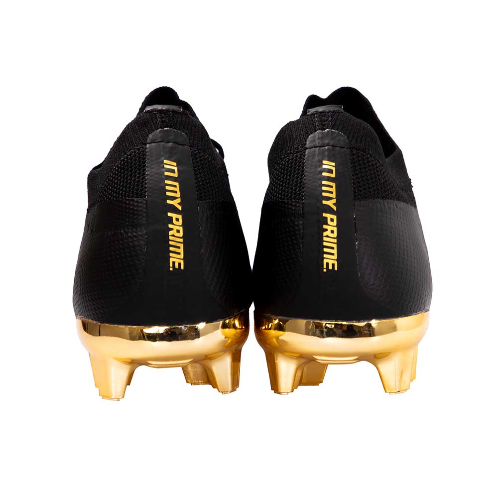 ZAPATILLAS FUTBOL WINGS HOMBRE NEGRO-DORADO