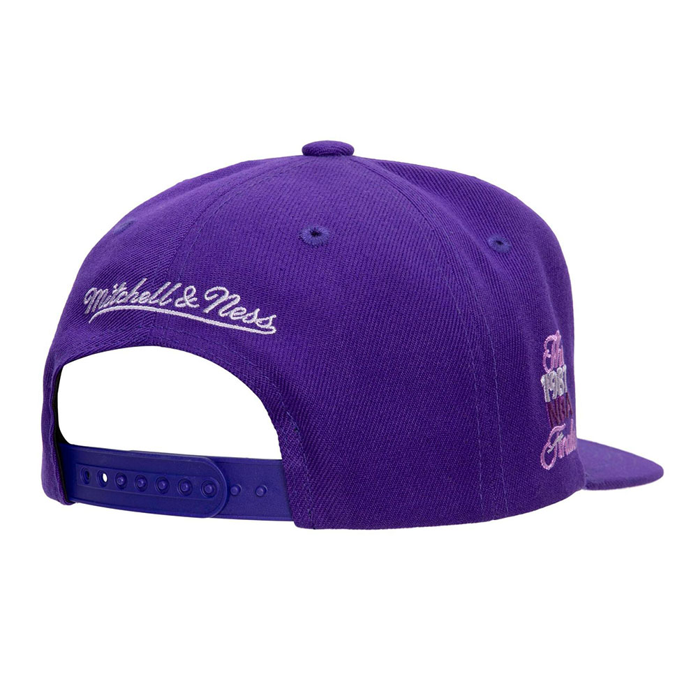 Jockey Gorro Snapback Monochromatic Los Angeles Lakers Mitchell And Ness