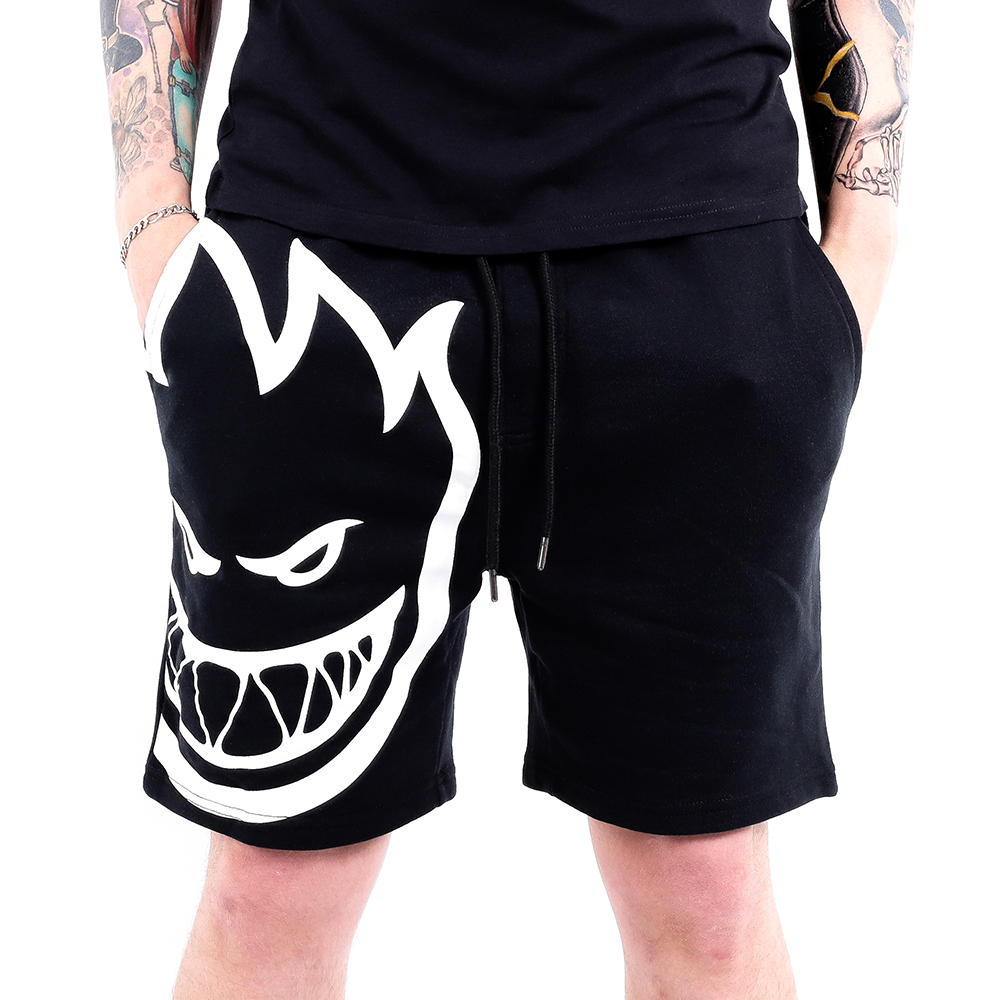 Short buzo hombre spitfire street culture negro blanco