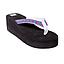 Sandalias Mujer Hawaianas Trival C/Plataforma Blanco Azul Hang Loose