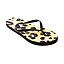 Sandalias Mujer Hawaianas Animal Print Amarillo Hang Loose