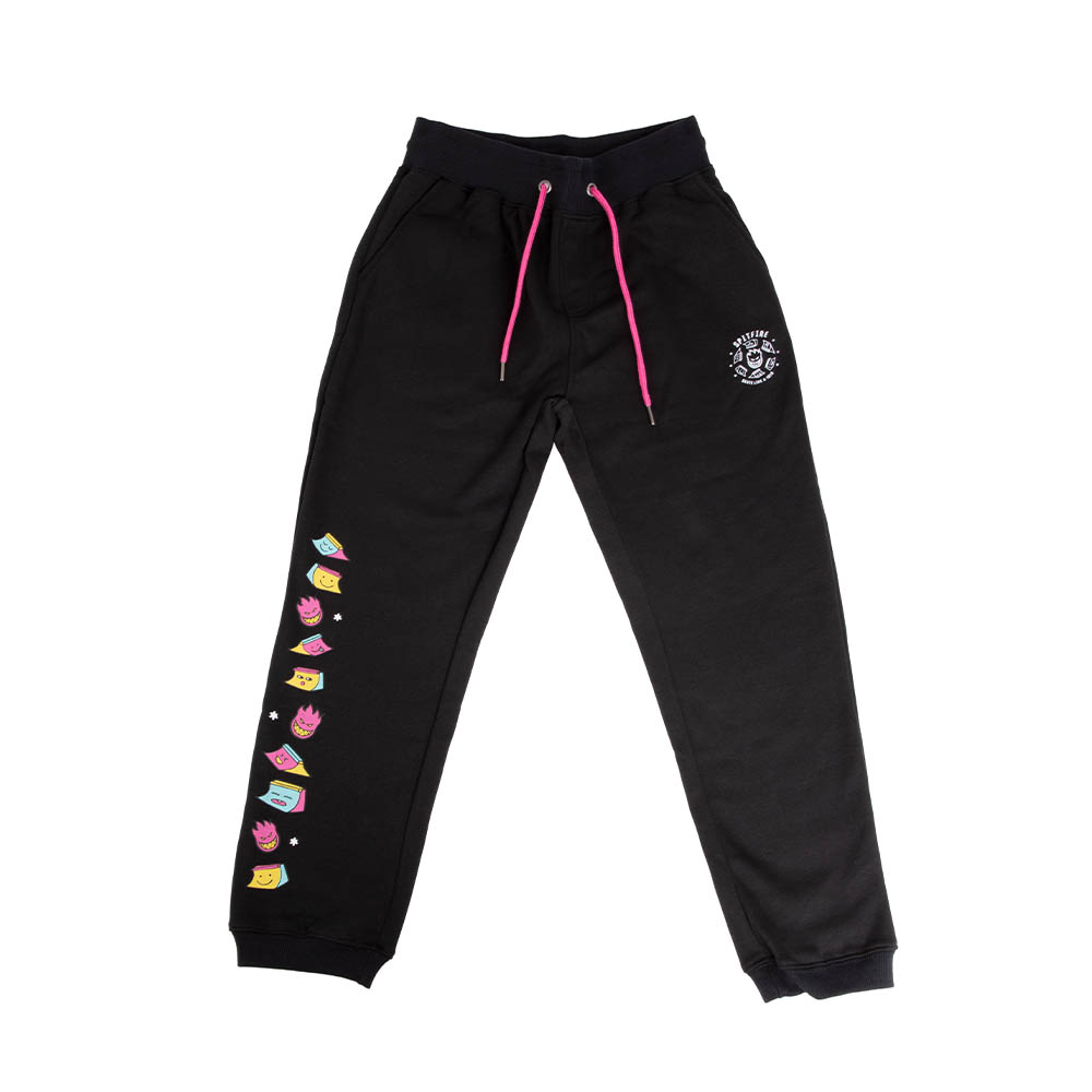 Jogger Niño Spitfire Skate Like A Girl Negro