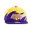 Gorro Snapback Los Angeles Lakers Sharktooth Amarillo Mitchell And Ness