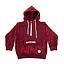 Poleron micropolar half zipper de niño spitfire burdeo fuego