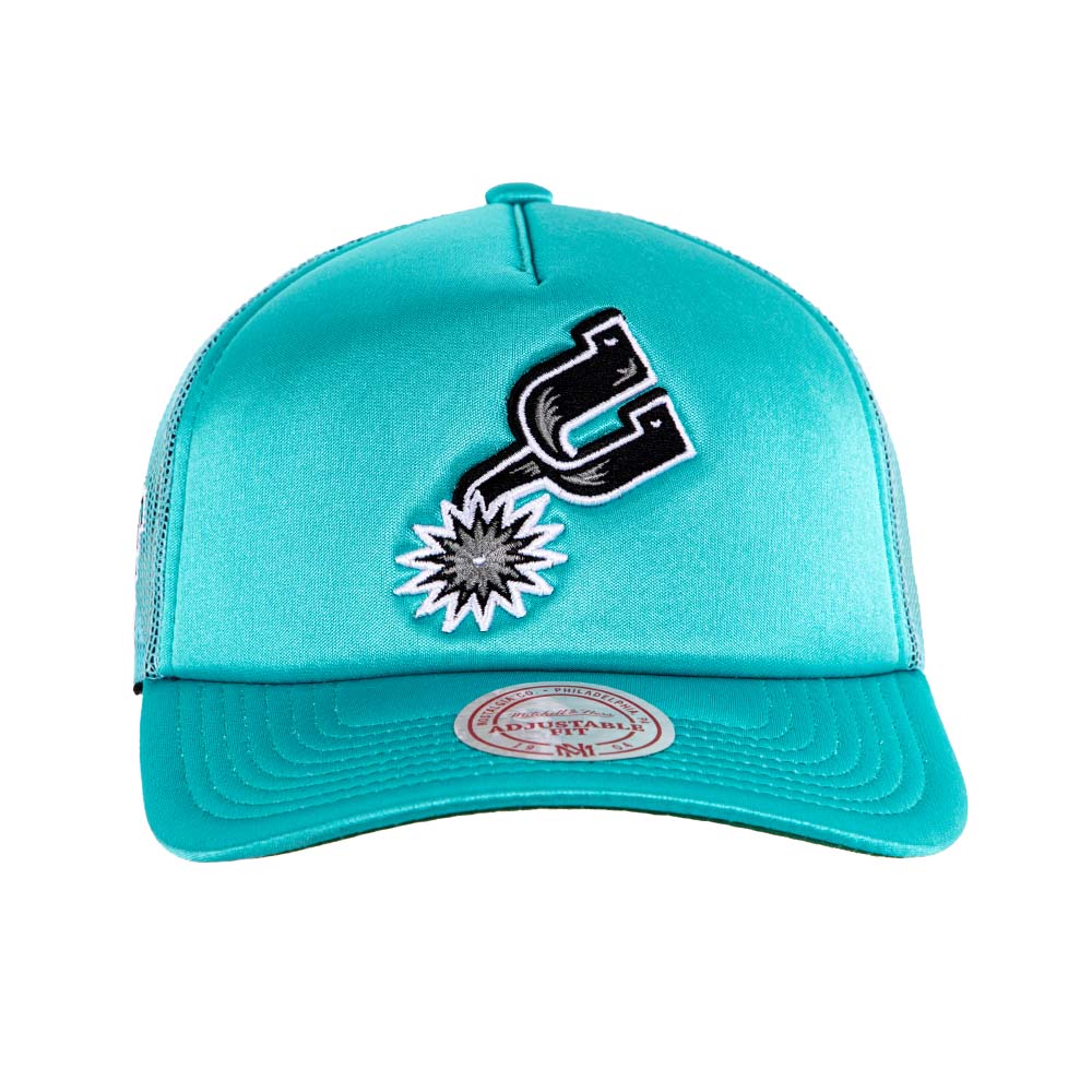 Jockey Gorro Trucker San Antonio Spurs Mitchell And Ness