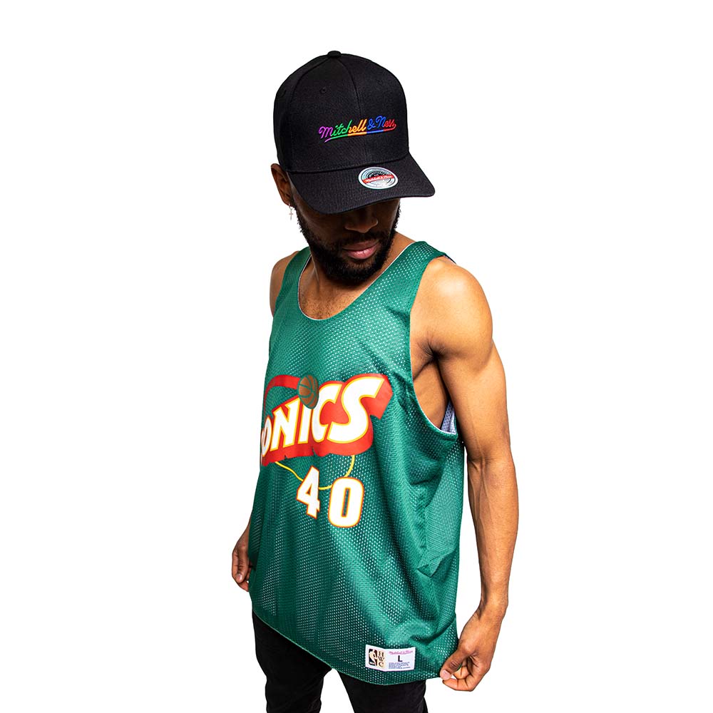 Polera Reversible Nba Supersonics Mitchell And Ness