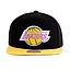 Gorro Mitchell And Ness NBA Los Angeles Lakers Negro Amarillo