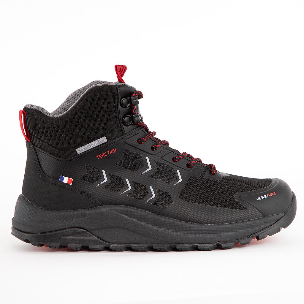 Zapatilla Outdoor Mujer Negro Rojo Desert Race Dr21 Michelin Footwear