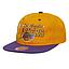 Jockey Gorro Snapback Nba Varsity Letter Hwc Lakers Mitchell And Ness