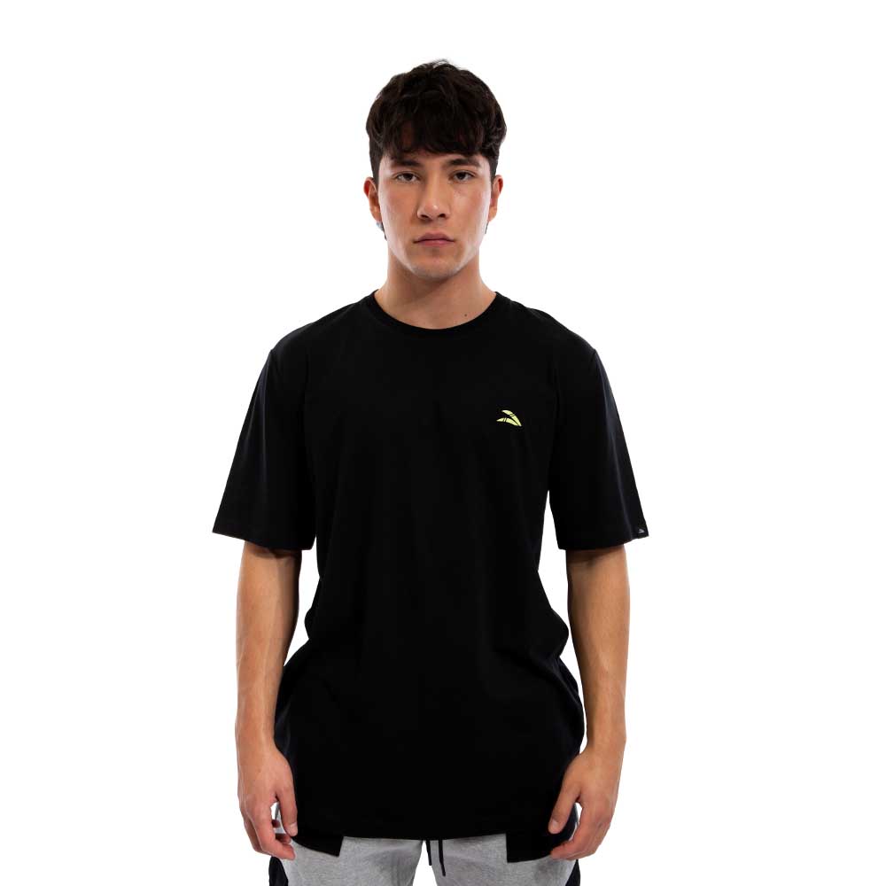 Polera Cac1ke Manga Corta Melted Negro