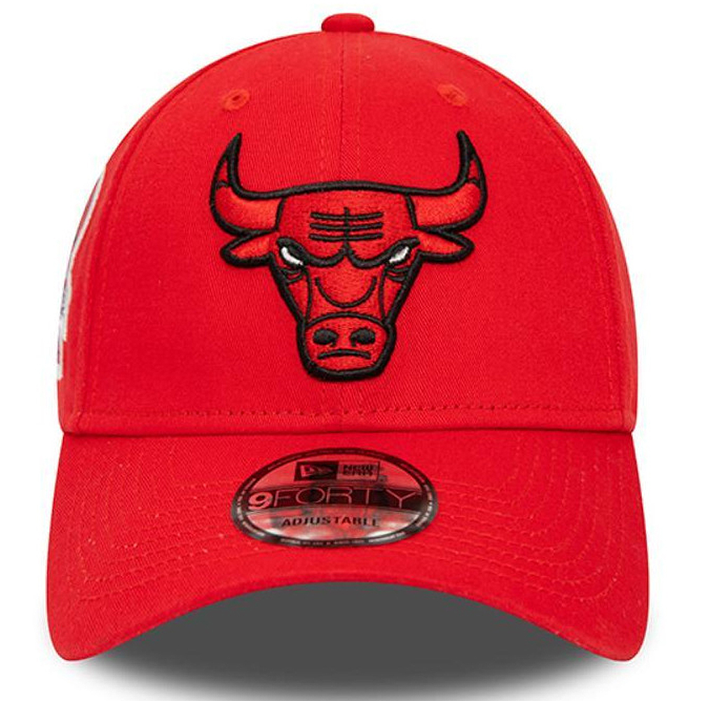 Jockey New Era SNBA 9Forty Essential Patch Chicago Bulls Red
