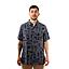 Camisa Guayabera Hombre Elements Gris Oscuro Hang Loose