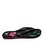 Sandalia Chala Havaiana Negro Rosa Mujer