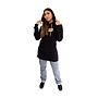 POLERON HOODIE LONG FIT SPITFIRE MUJER NEGRO