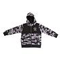 poleron micropolar full zipper hombre infantil spitfire negro camo