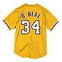 Crewneck Nba Name & Number Los Angeles Lakers Shaquille O'Neal Mitchell And Ness