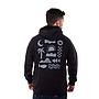 POLERON HOODIE HANG LOOSE ELEMENTS HOMBRE NEGRO