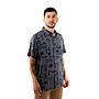 Camisa Manga Corta Hombre Elements Gris Oscuro Hang Loose