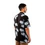 Camisa Manga Corta Hombre Florida Negro Hang Loose